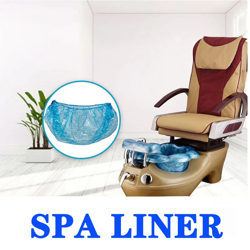 1200Pcs Pedicure Chair Liners Disposable Blue Spa Liner for Salon（US 3-7Days to you door）