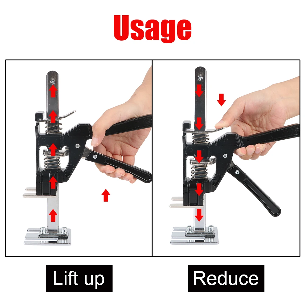 Labor-Saving Arm Jack Hand Lifting Tool Cabinet Board Lifter Elevator Tool Door Panel Drywall Lifting Tile Height Adjuster