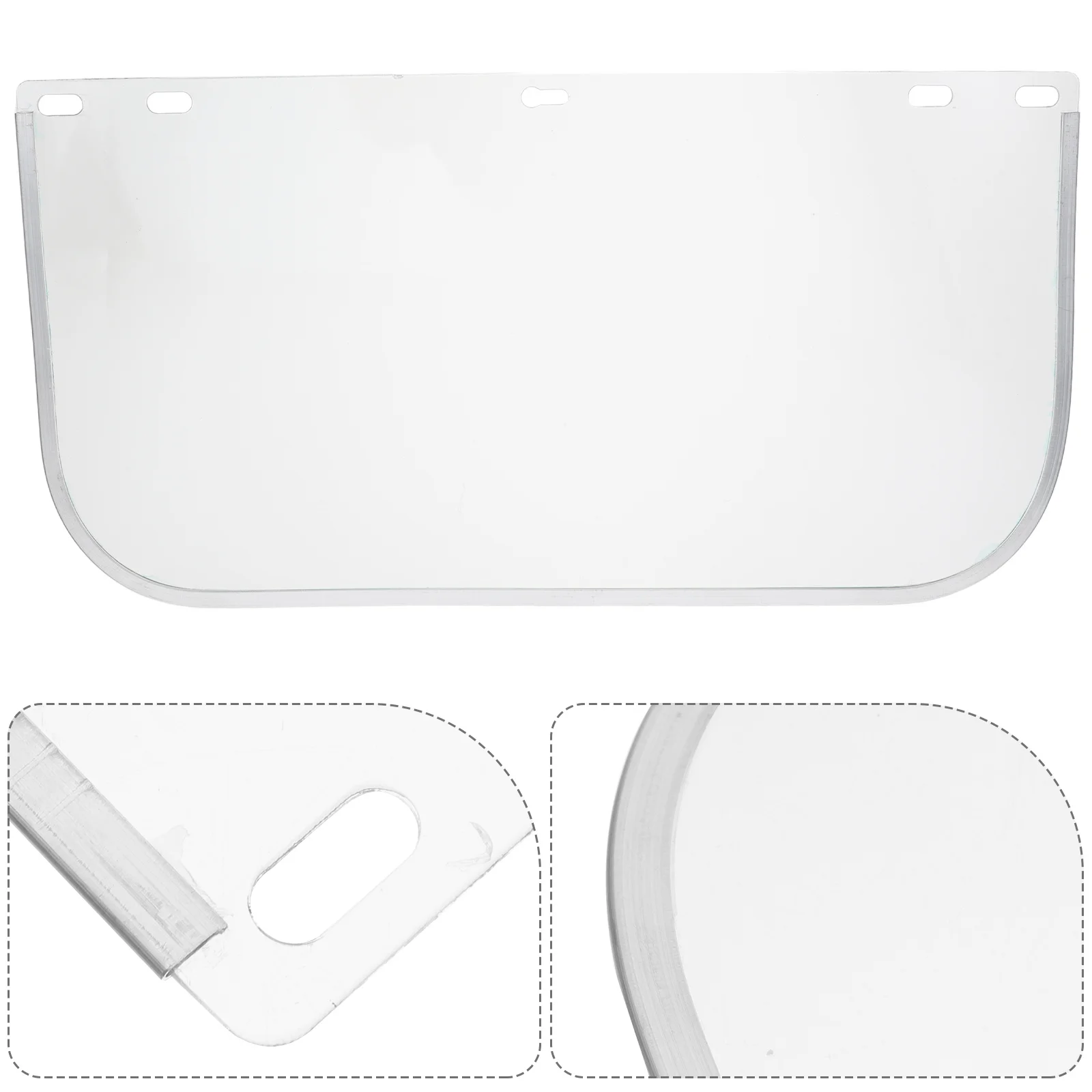 

Goggles Outdoor Work Facial Mask Lens Hat for Sandblasting Cabinet Cover Protection Protective Window Clear PC Hood Replacement