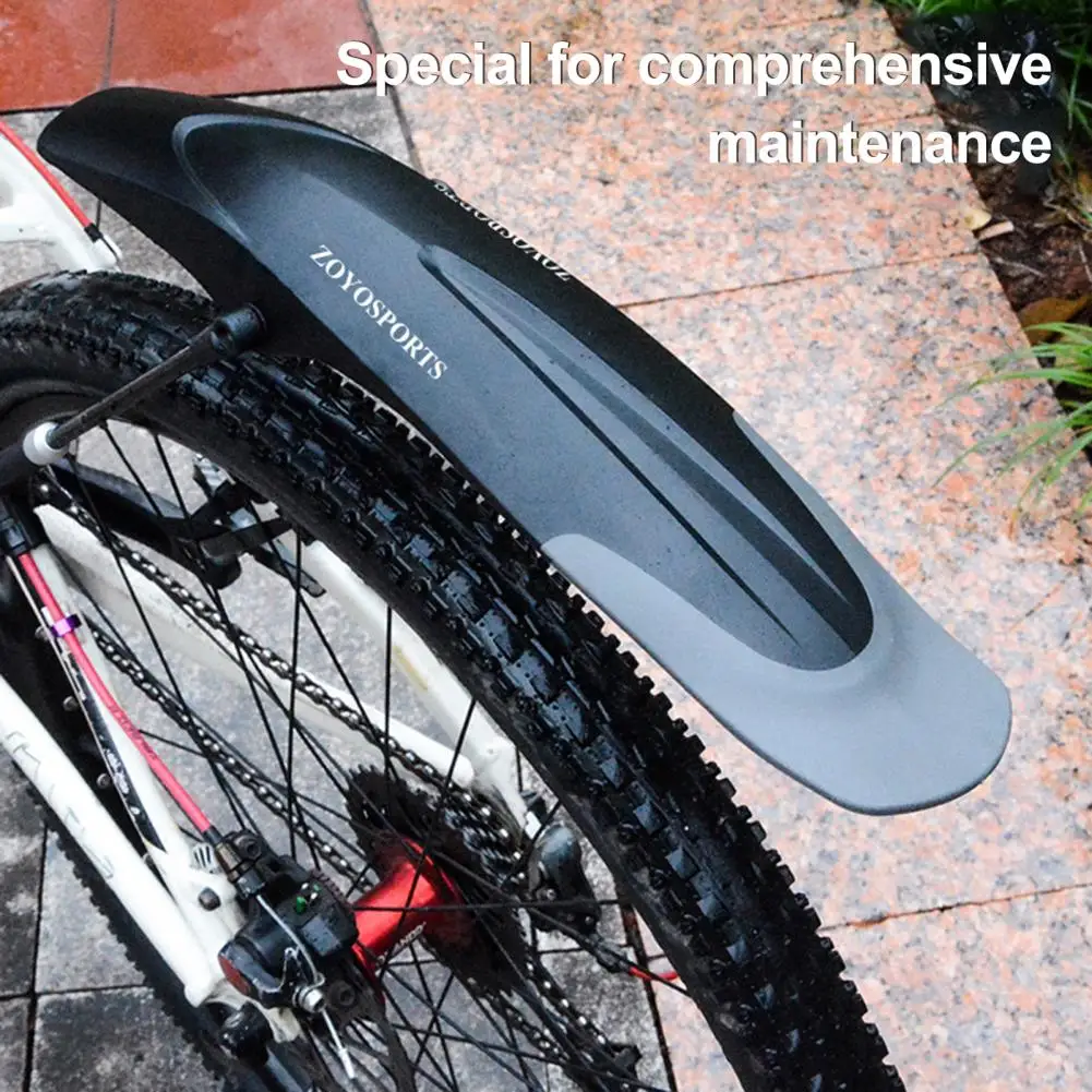 Bicycle Fender Quick Release Full Cover Mudflap Thick Wide MTB Mountain Road Bike Front Rear Mud Guard Bike Accessories