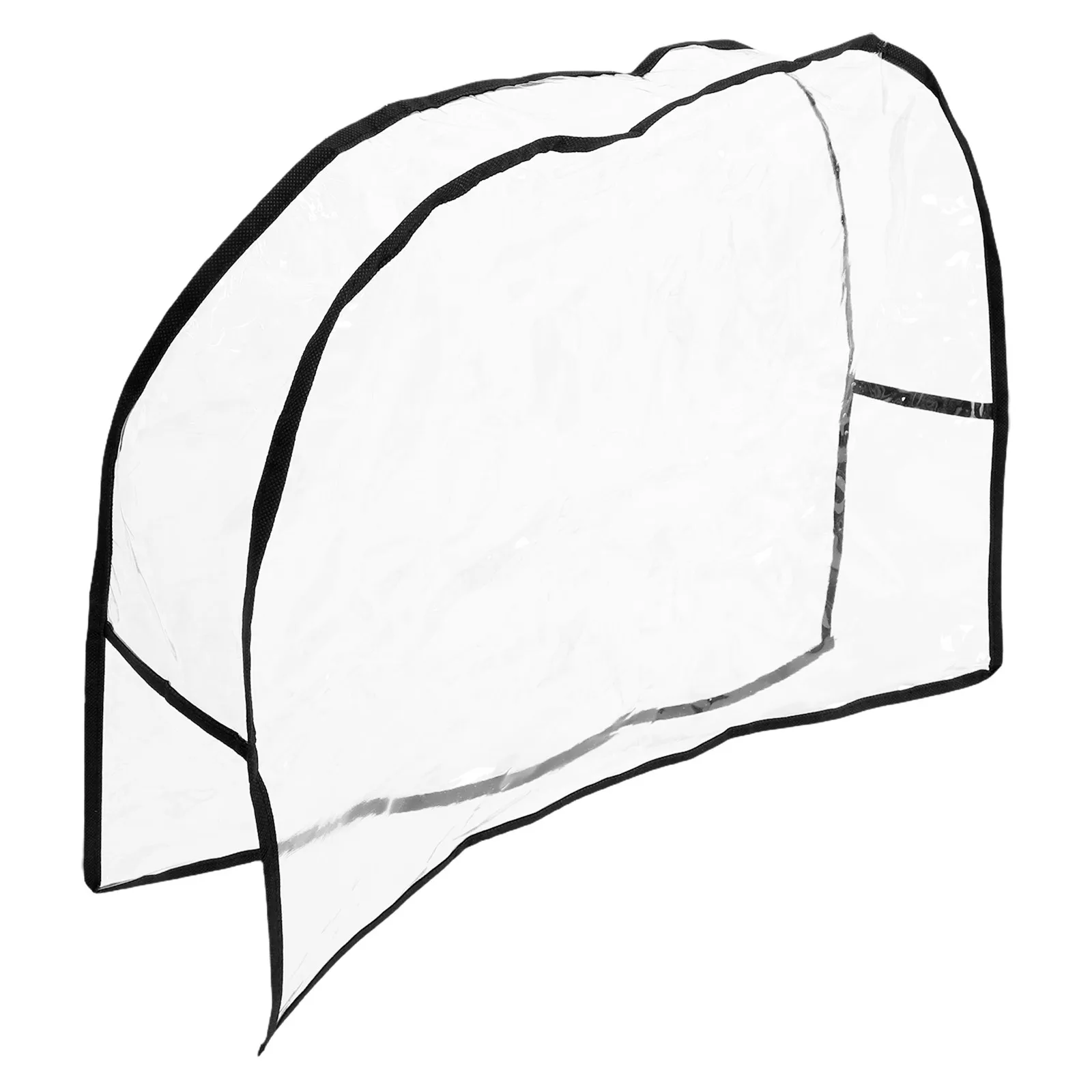 Salon Chair Cover Waterproof Clear PVC Protector Detachable 51x40x12cm Hairdressing Backrest Protector Salon Seat Cover