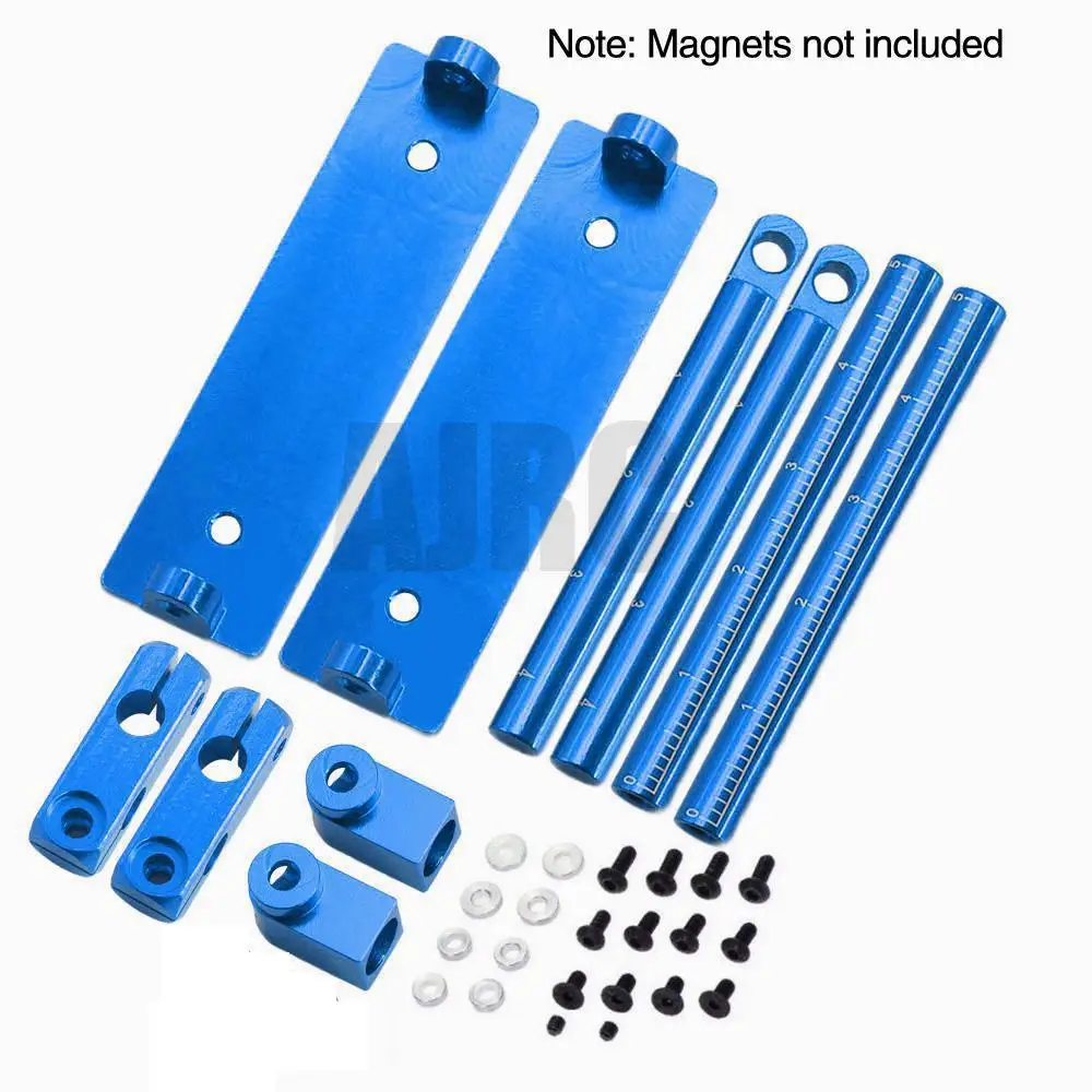 1 Set Alloy Magnetic Stealth Invisible Body Post Mount For 1:10 RC Models Car Drift HSP d90 Sakura Himoto Redcat Exceed Racing