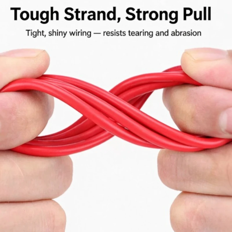 10~500m 10064 Electronic Wire 40 36 34 32 30 28 26AWG Micro Wire DIY Soldering FEP Insulation Tinned Copper Ultra Fine Cable