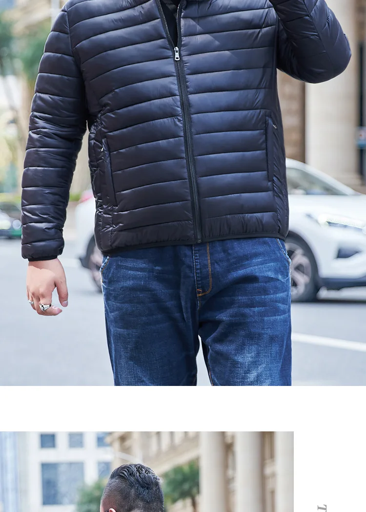 Big Size 11XL Men Casual Parka Hooded Winter Jacket Male Cotton Padded Plus Large Warm Autumn Coat 6XL 7XL 8XL 9XL 10XL 5XL Fat