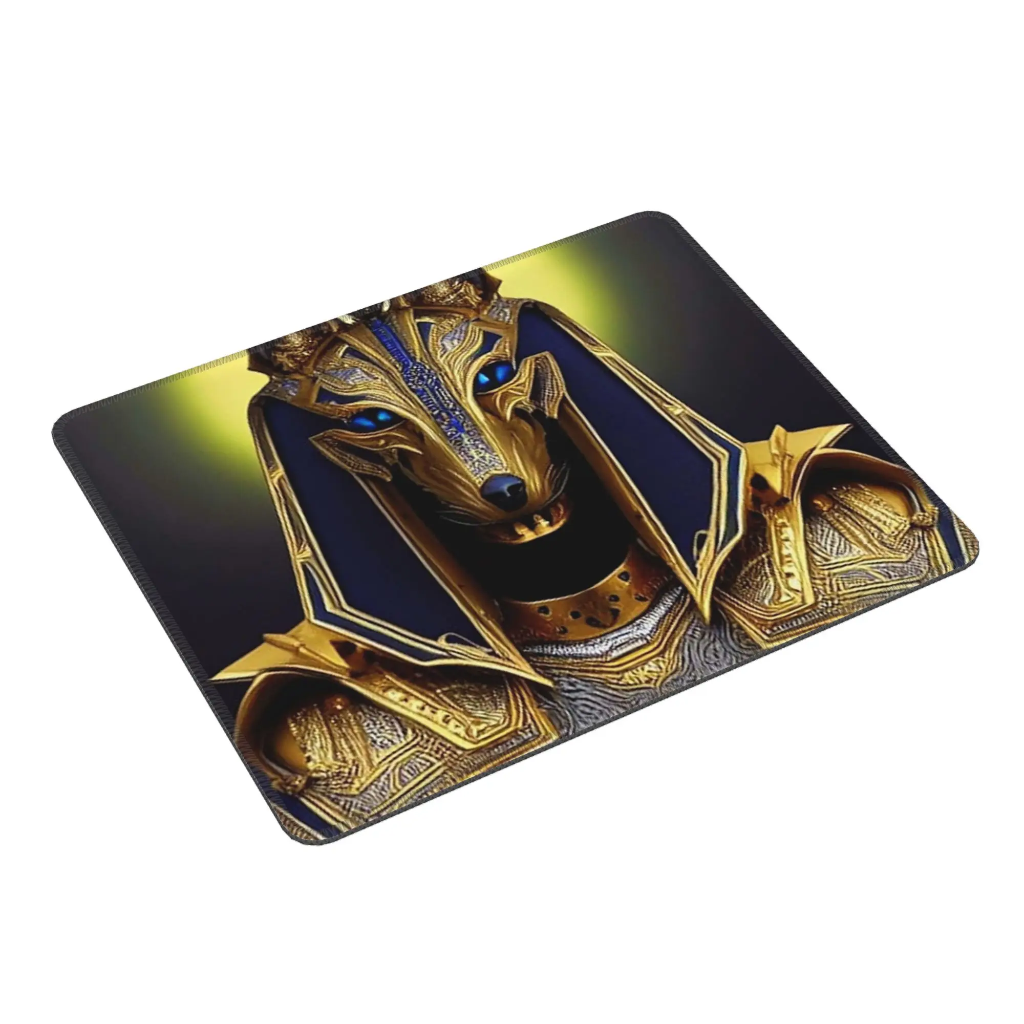 

Египетский Бог Анубис Арт Коврик для мыши Компьютерная клавиатура Коврик для мыши Игровой ПК Ноутбук Настольный коврик Офисные настольные коврики