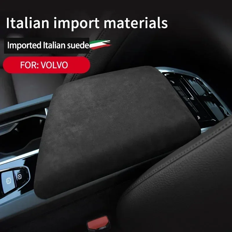 Alcan tara Car Center Console Lid Armrest Upper Outer Cover For Volvo XC60 S60 V60 2016 2017 2018 2019 2020 2021 2022 2023