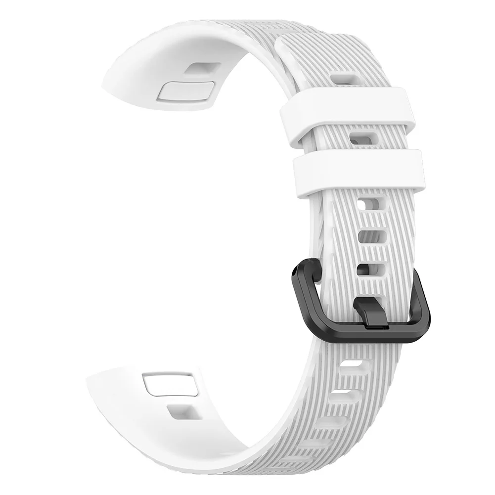 Silicone Adjustable Watchband Wrist Strap Belt Conveninently and Simple Installation for Huawei Band 4 Pro TER-B29S