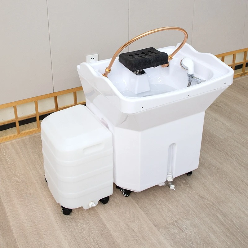 

Hair treatment shampoo basin barber shop hair salon special constant temperature water circulation fumigation