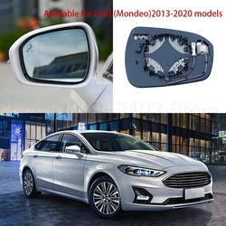 Auto Heated Blind Spot Warning Wing Rear Mirror Glass for Ford Mondeo specchietto retrovisore auto MK5  2014-2019  auto spiegel