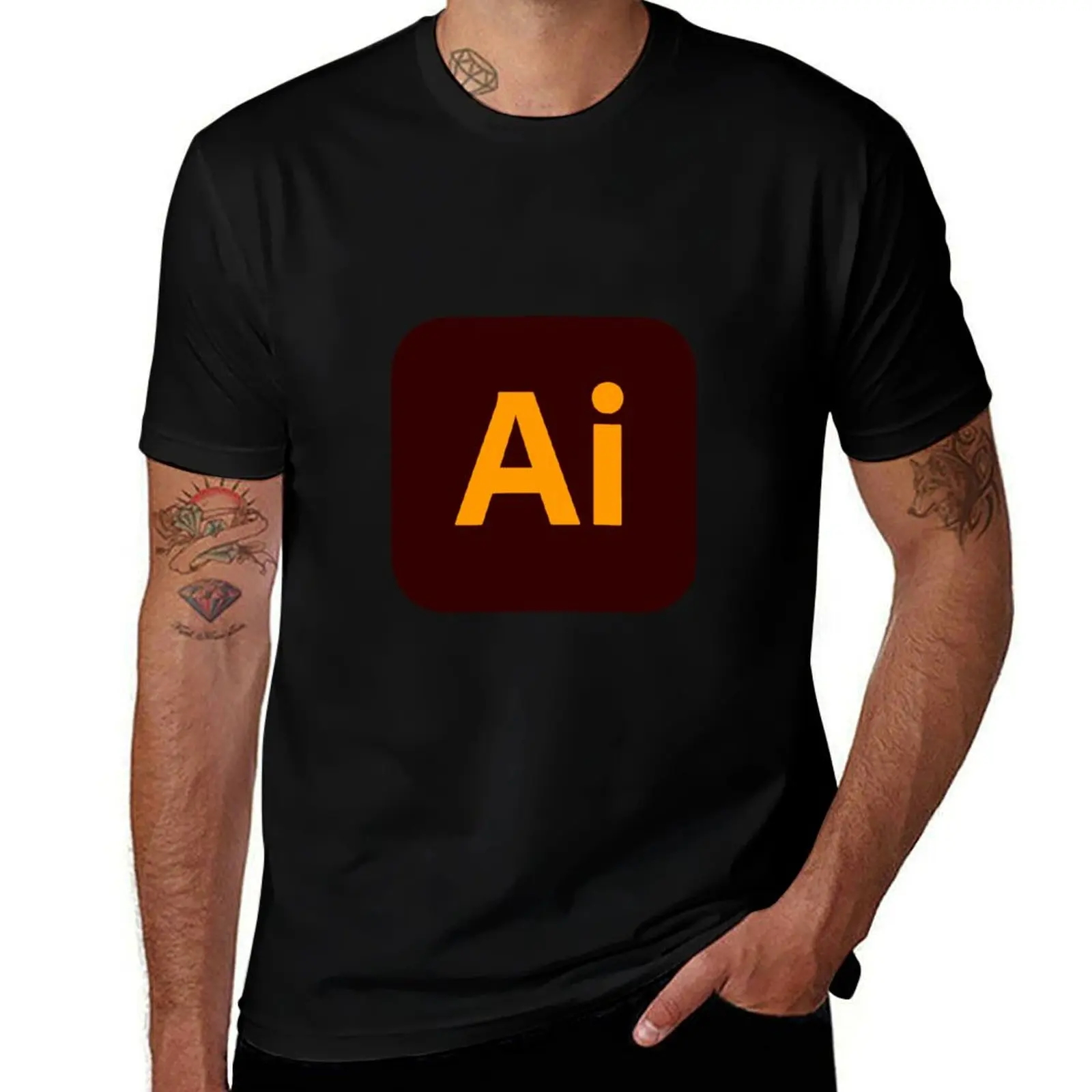 Adobe Illustrator T-Shirt fashion shirts sublime mens shirts graphic tee