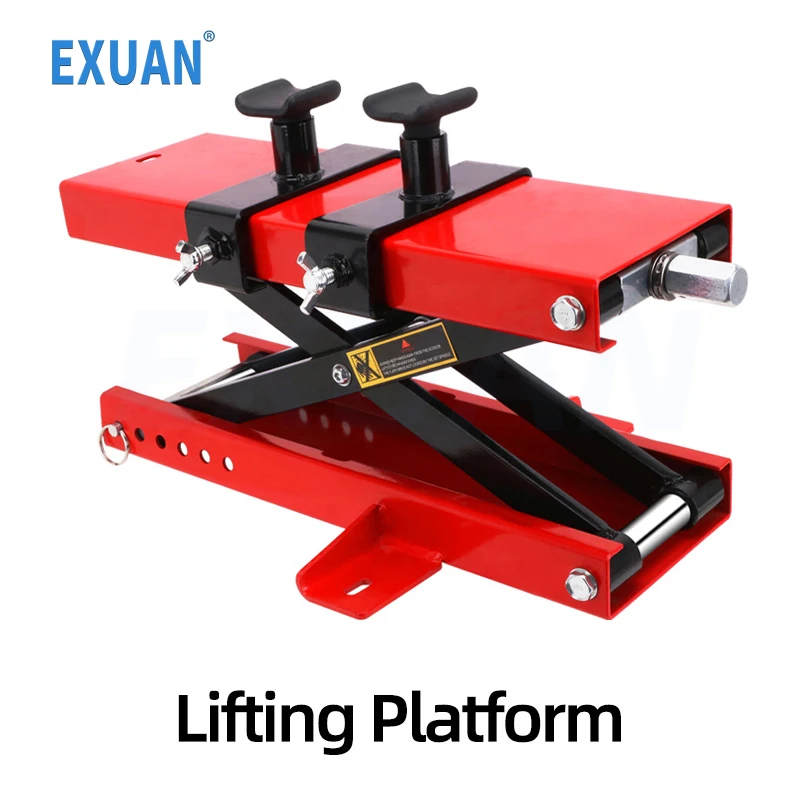 

Heavy-duty Locomotive Hydraulic Electric Jack Motorcycle Repair Lifter Motorcycle Lifting Platform Jack Widening Repair Platform