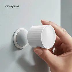 Qingping Sensor de luz ambiental de acción, Sensor inteligente de cuerpo humano, movimiento PIR, conexión inalámbrica de seguridad, funciona con la aplicación Mi home