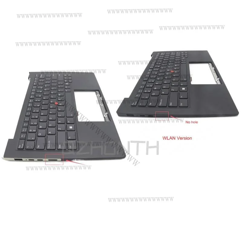 Совершенно новая подставка для рук с подсветкой и клавиатурой US для Lenovo ThinkPad X1 Carbon 12-го поколения 2024 года. Поддержка UU.WWAN или WLAN, 14 дюймов. Совершенно новая подставка для рук с подсветкой и клавиатурой US для Lenovo ThinkPad X1 Carbon 12-го поколения 2024 года. Поддержка UU.WWAN или WLAN, 14 дюймов.