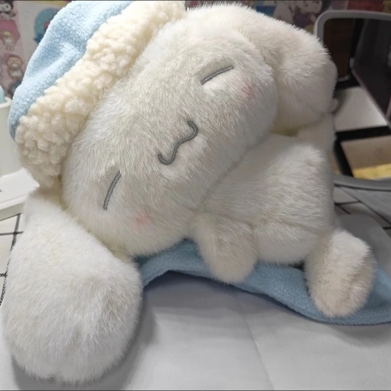 

25/35/50cm Anime Cinnamoroll Nightcap Dreams Doll Anime Figure Cartoon Comfort Accompany Children Sleeping Toys Birthday Gift