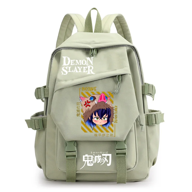 2022 New Primary School Student Bag Printing Demon Slayer Junior High School Student Bag Backpack Wholesale