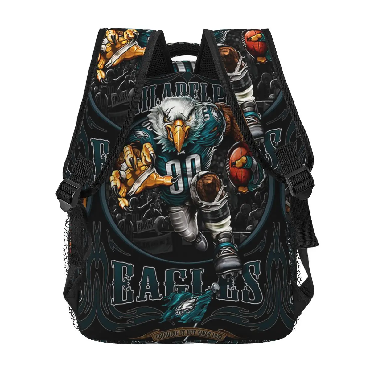 Popular,Eagles-Philadelphia Backpacks Boys Girls Bookbag Students School Bags Travel Rucksack Shoulder Bag Large Capacity