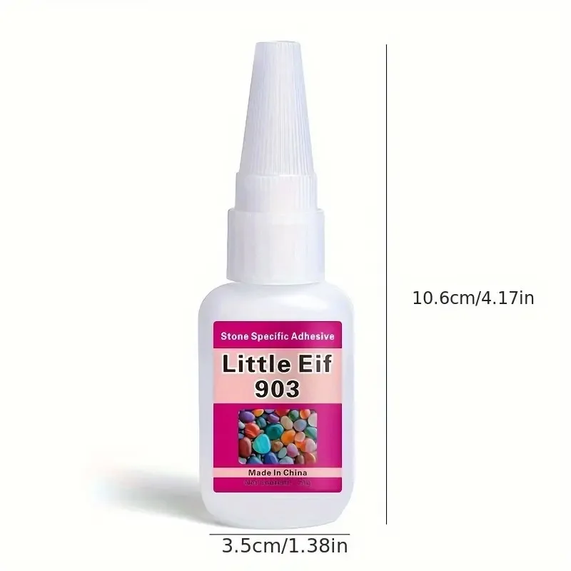 20g Heavy Duty Fast-Drying Stone Glue for Countertops,Aquariums,Tiles & Pebbles -Transparent,Durable Adhesive for DIY & Projects