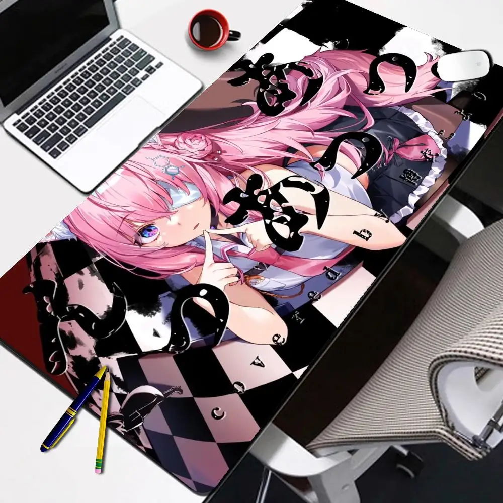 

Pink Mouse Pad Hololive Hakui Koyori Anime Large Table Mat Cartoon Girl Laptop Keyboard Pad XXL Mousepad PC Gaming Gamer Carpet