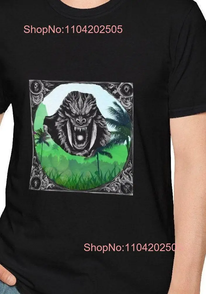 Softstyle T Shirt jungle monster DTG printed with unique design Original attractive printing technique gifts