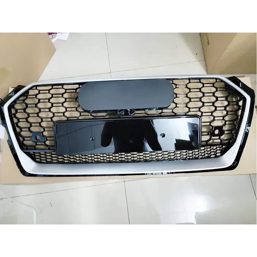 

Front Bumper Grill Center Grille for Audi A5/S5 2017-2020 (Refit for RS5 Style) For RS5 Grill For quattro Style