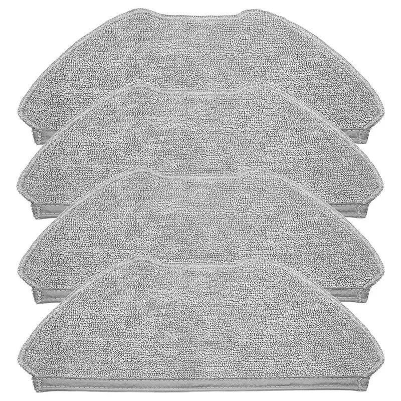 AS60-Mop Cloth Pads For AIRROBO T20 Robot Vacuum Cleaner Spare Parts,Washable Soft Microfiber Mops