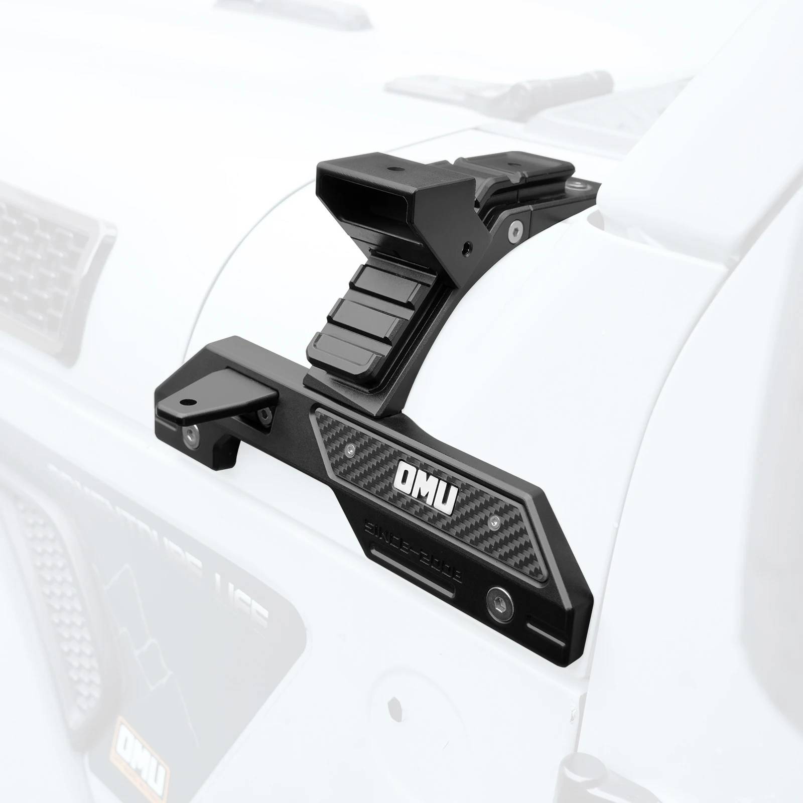 Hot Selling Off-road Vehicle Exterior Accessories OMU Genesis Series Aluminum Dry Carbon Fiber Light Holder Easy Installation