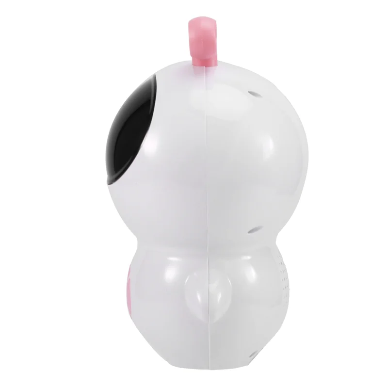 

Intelligent Dialogue AI Robot WIFI, LED Light Source, Sound Effects Designed For Children’ S Gifts White Pink