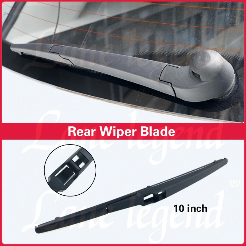 Wiper mobil 10 "bilah Wiper belakang untuk MG ZS EV MGZS MGZSEV 2017 - 2024 kaca depan bersih sikat hujan jendela pintu belakang