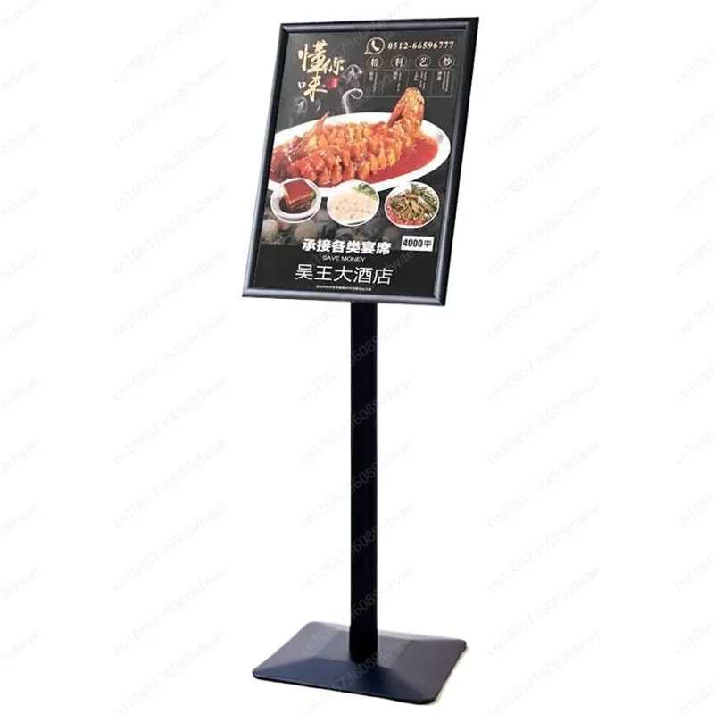 A3A4 aluminum alloy indicator guide sign poster stand display sign at the entrance of the store