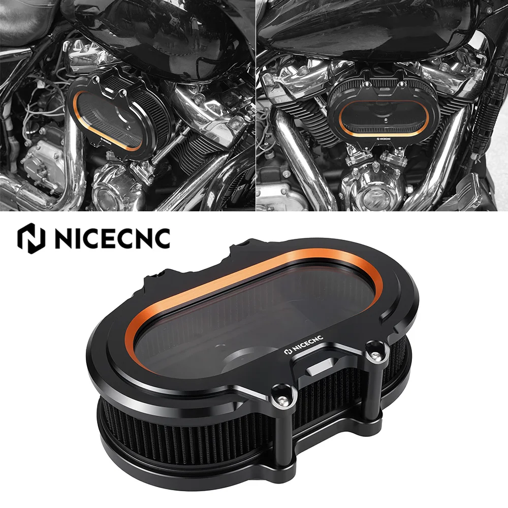 

Air Cleaner Intake Filter For Harley Touring Street Glide Road Glide /Special Road King FLHR /Special Ultra Limited 2017-2023