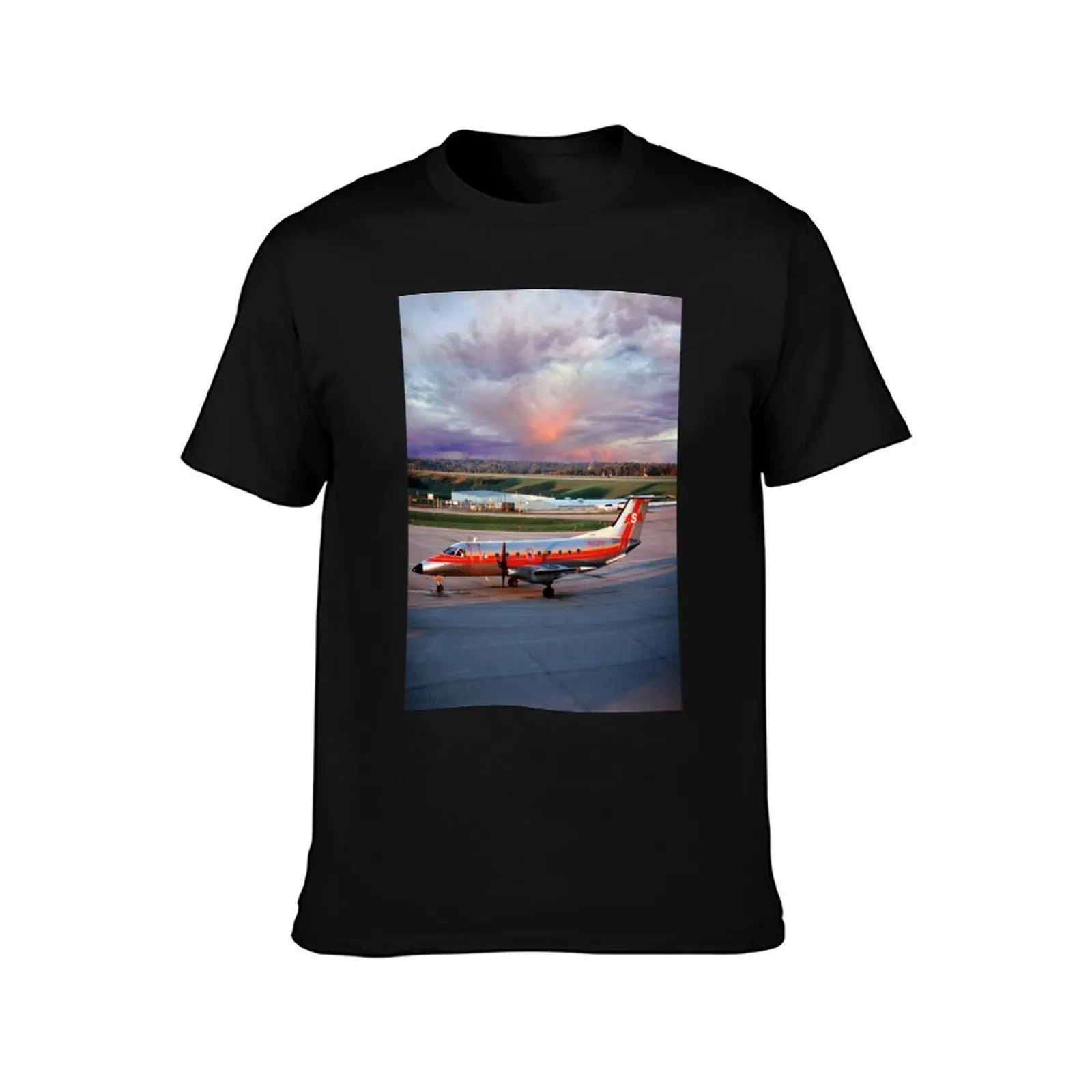 Embraer EMB-120RT Atlantic Southeast Airlines T-Shirt Soft Stretch Short Sleeve Top