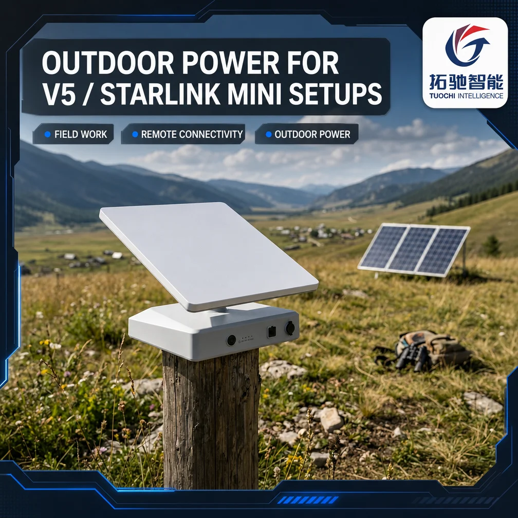 Original Factory Starlink Mini Battery Pack 245.7Wh 76800mAh Fast Charging Li-Polymer Wireless Charging IP65 2-in-1 Power Bank