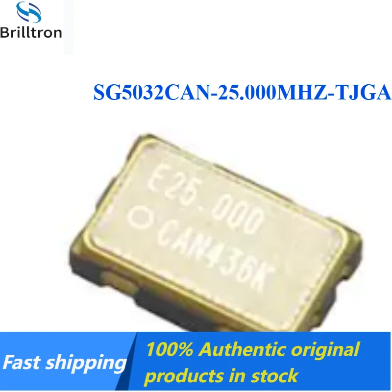 10-30PCS NEW SG5032CAN-25.000MHZ-TJGA OSC 5032 Active 25MHz EPSON Wide Temperature Range Brand New, in Stock, Hot Selling!