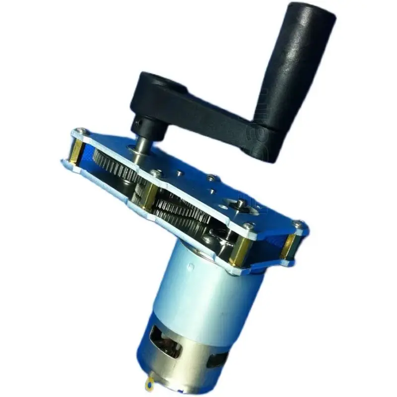 

Hand generator all-metal deceleration and acceleration gearbox 775 motor