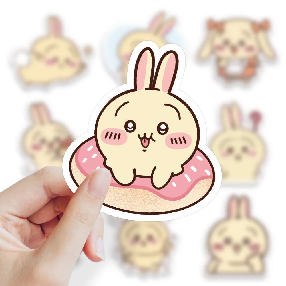 10/30/50/100PCS Kawaii Usagi Cartoon Manga Chiikawa Cute Sticker Graffiti Decoration Laptop Skateboard Waterproof Decal Kids Toy