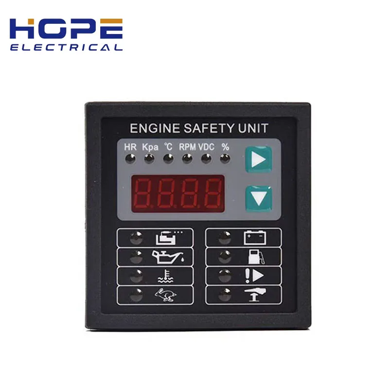 Hassan GU304A Generator Controller, Genset Control Module, Quadruple Protection Display, Automatic Fault Monitoring Module