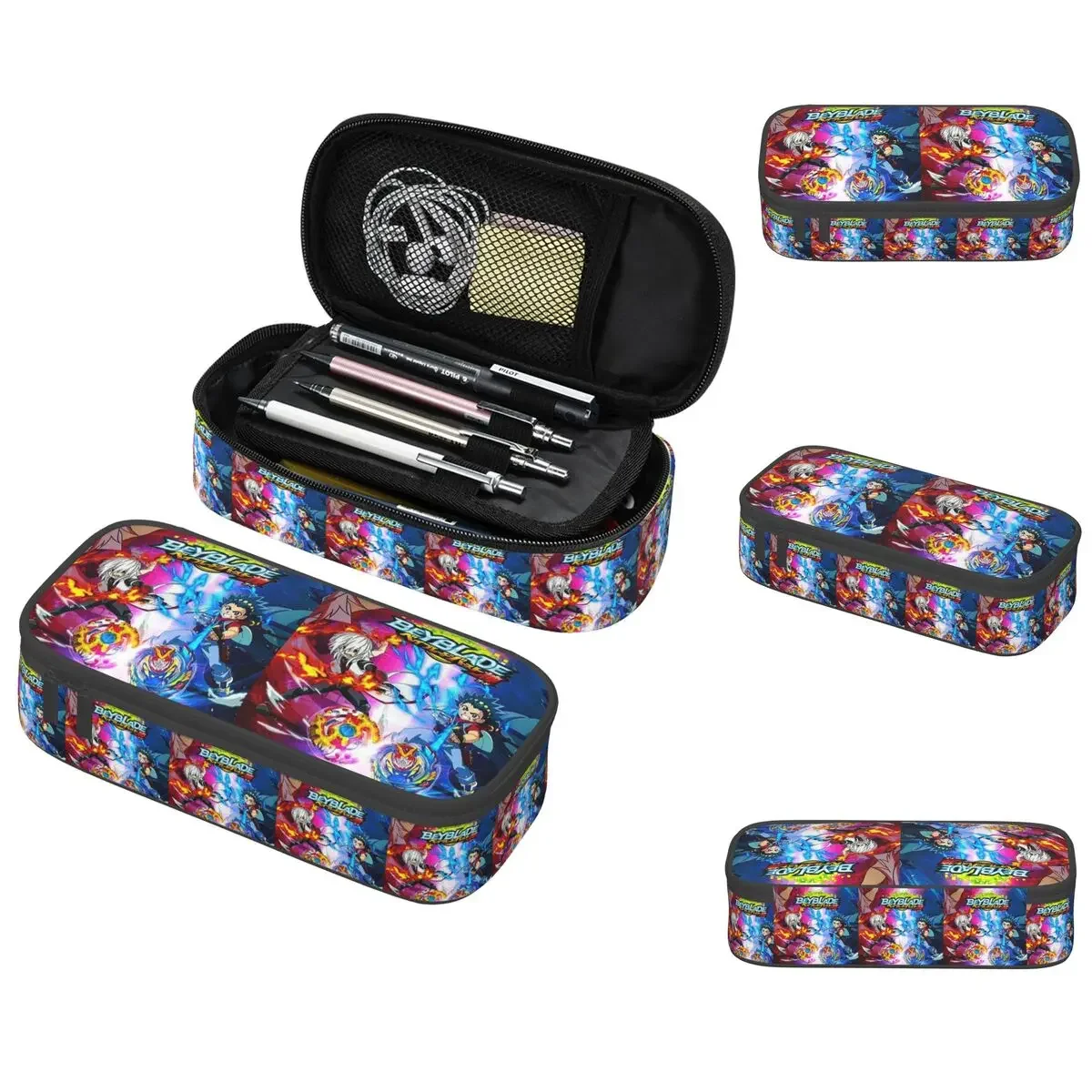 Beyblade Burst Evolution Pencil Case for Boy Girl School Pen Box Pencil Bag Stationery Supplies Pen Holder Bag