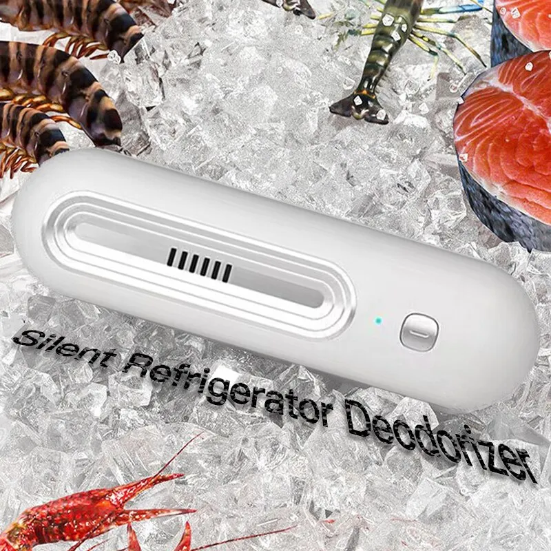 Refrigerator Deodorizer Air Purifier Refrigerator Deodorizer Food Shelf Life Extender Remove Smoke Pet Toilet Odor Car Wardrobe