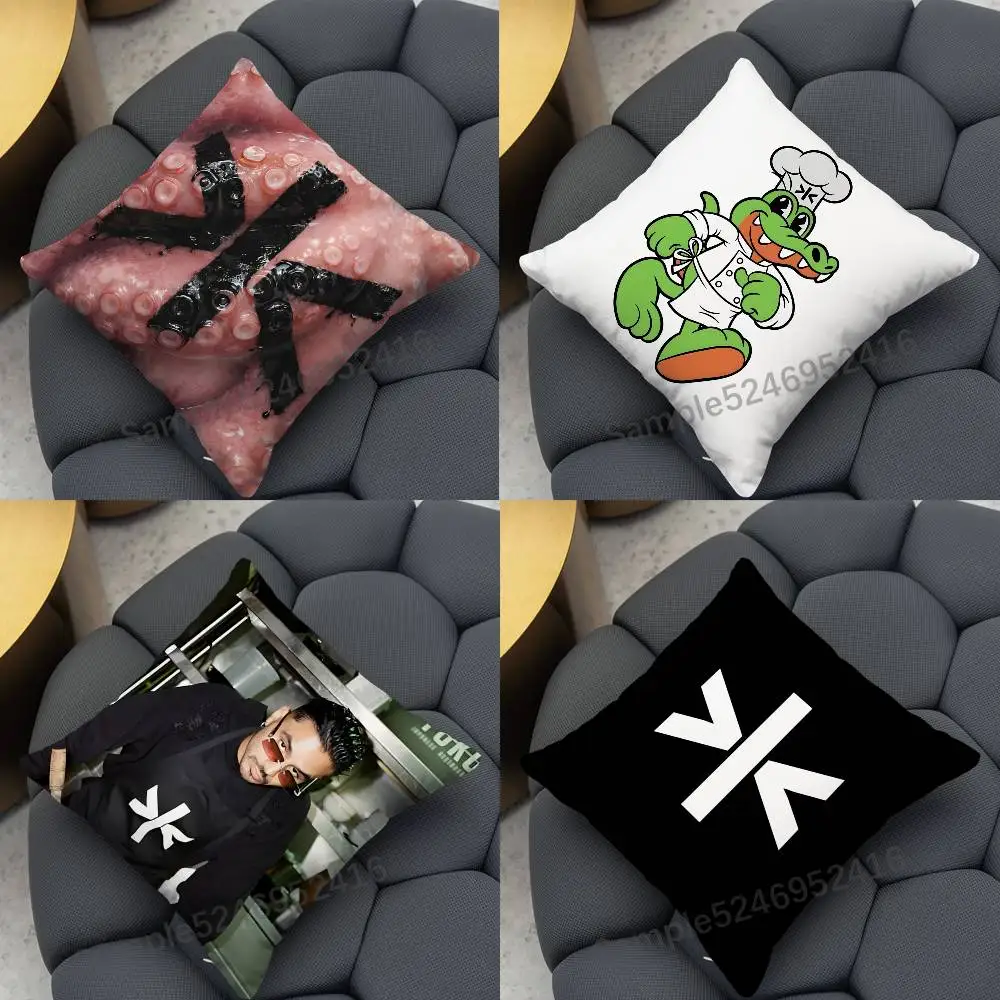 

A-Alvaro Diaz OMAKASE Pillow Case Cover Square for Decorative Cushion Bed Couch Sofa Classic Style Machine Washable All-Season