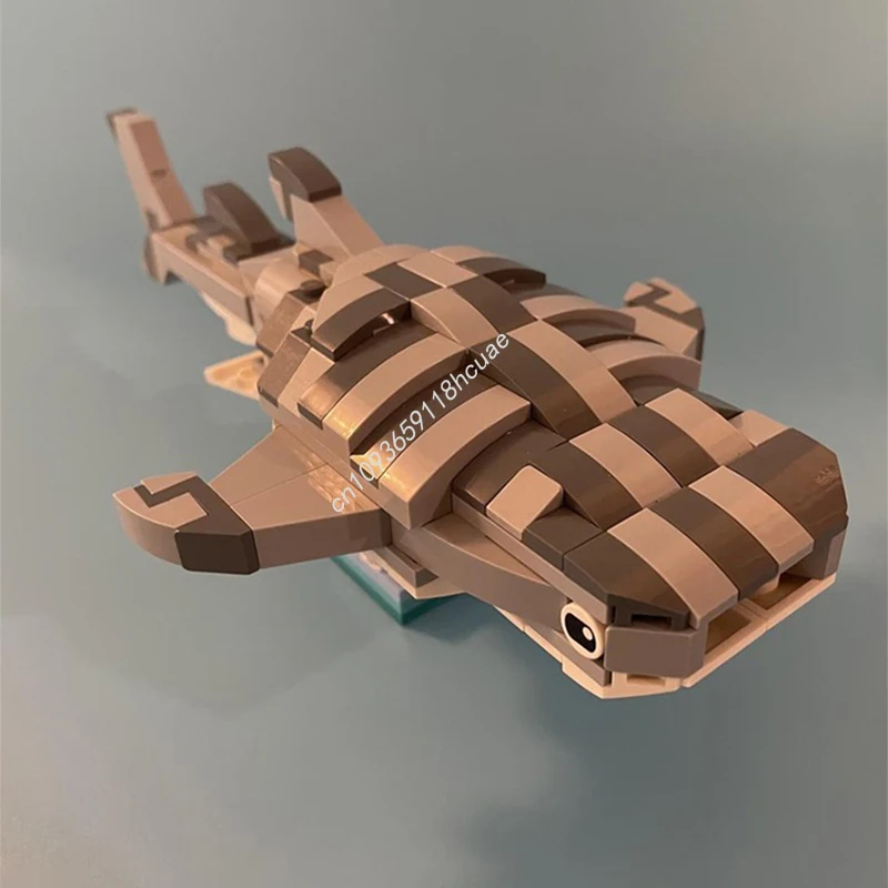 

244pcs MOC Whale Shark Fish Model Creator Building Blocks Christmas Gift Open-ended creativity toys Education DIY Display Orname