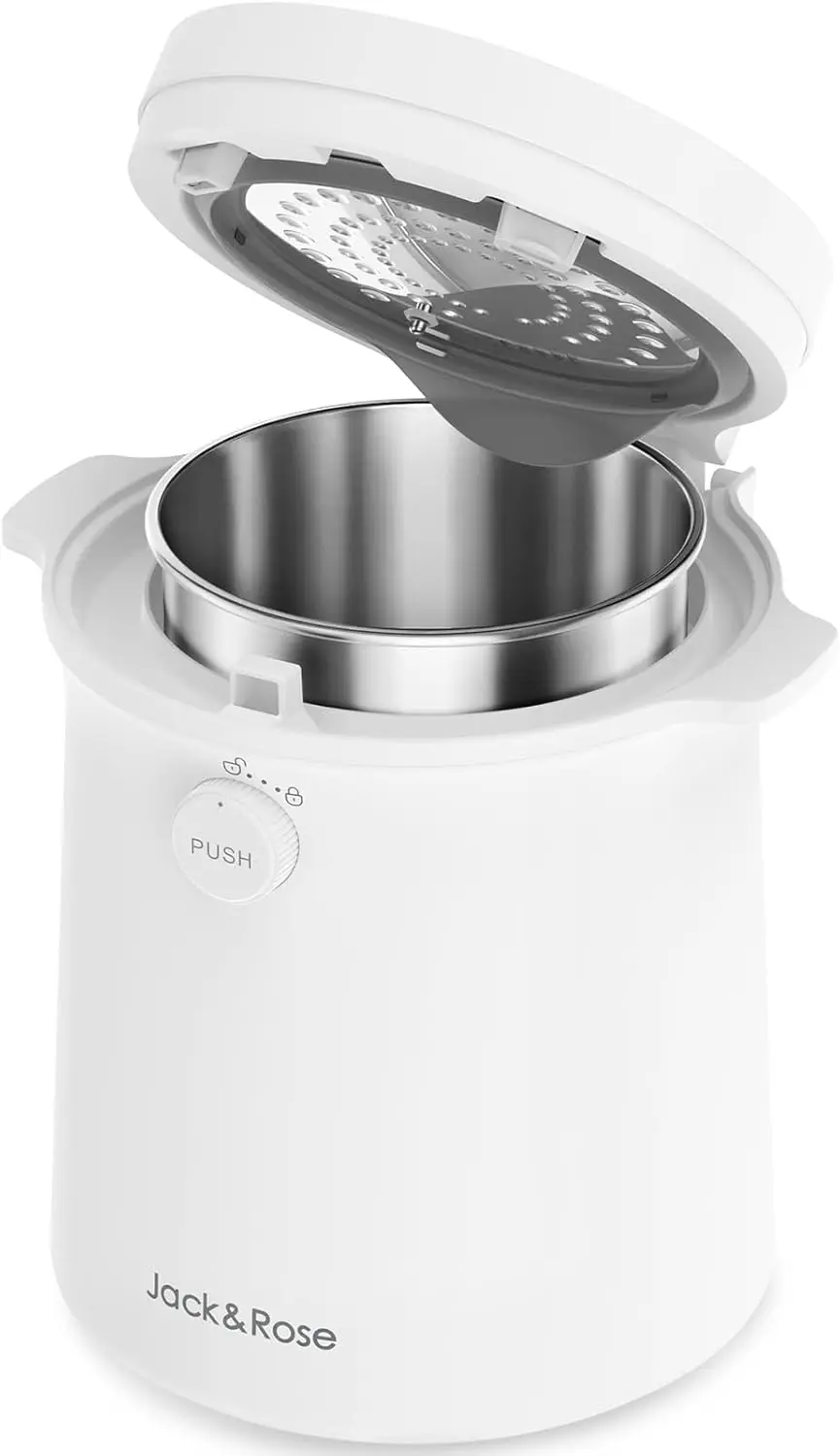 

Easy Clean with Steam Warm Mist, Dishwasher Safe Humidifier for Bedroom, with Sleep Mode, Timer and Auto-off Setting