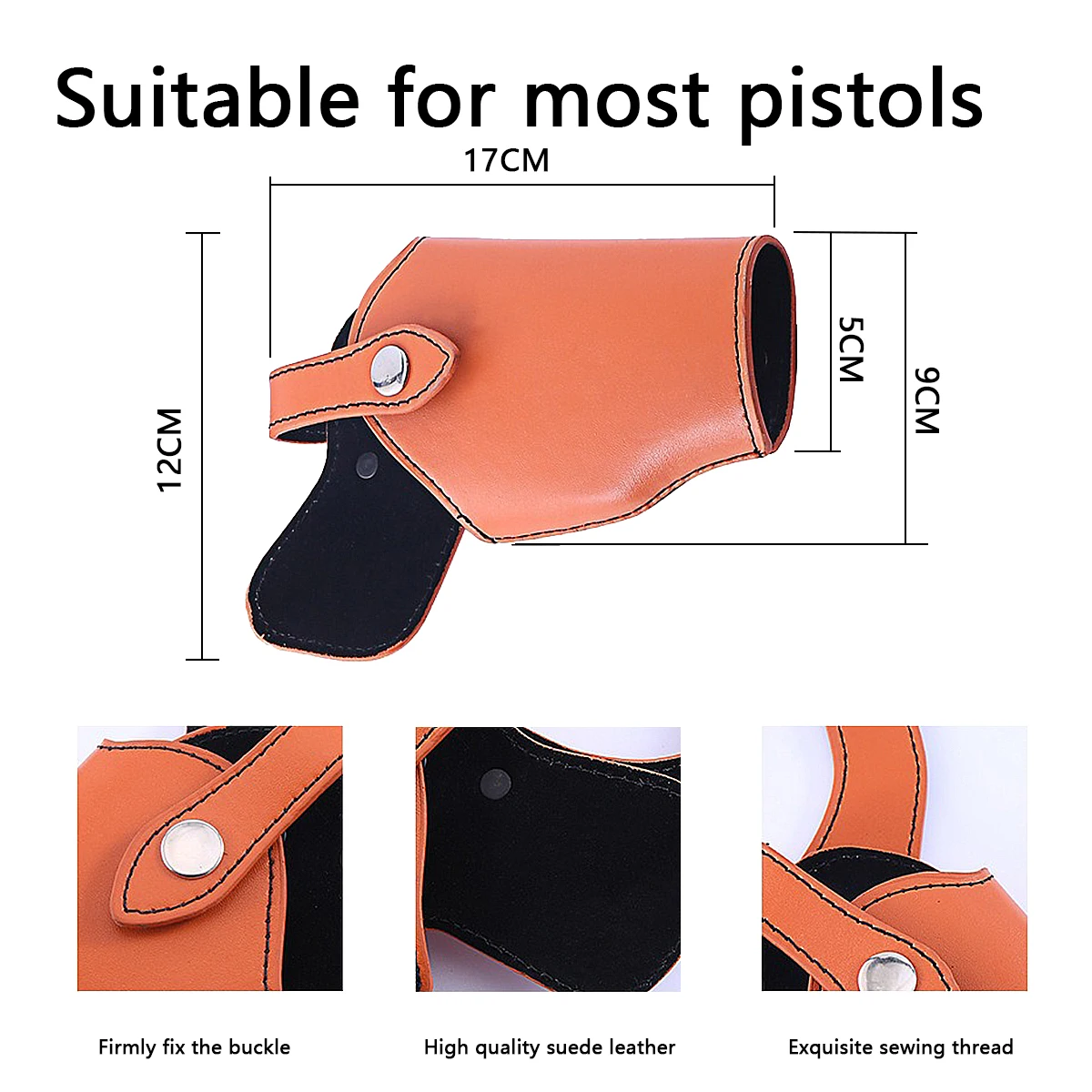 Tactical Concealed Shoulder Holster Leather Underarm Pistol Carry Pouch For Glock 17 19 Sig Sauer P220 P226 P320 Colt 1911 M92F