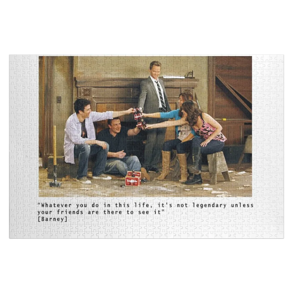 

How i met your mother Jigsaw Puzzle Personalized Gift Personalized Baby Toy Puzzle