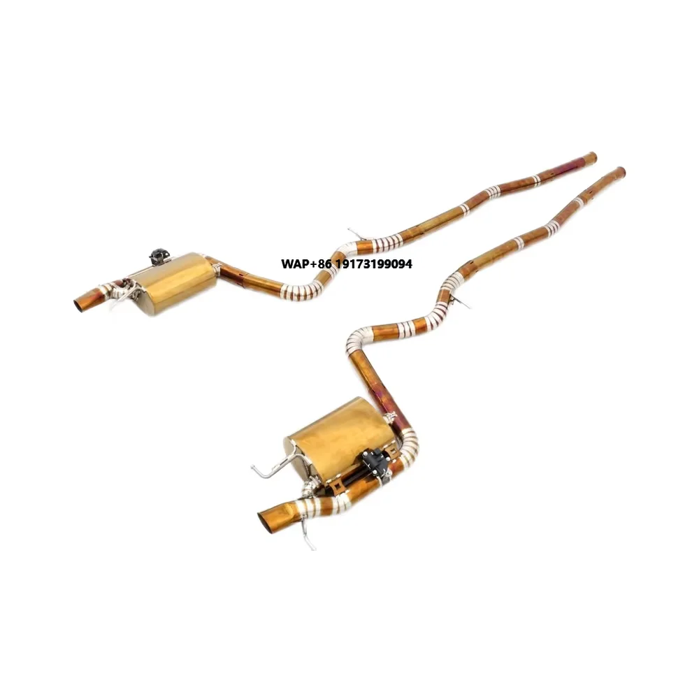 

OEM Escape Valvetronic Catback Exhaust Car Exhaust Muffler for MercedesBenz-S400/s500/s600/S63L W221 W222 Racing Exhaust System