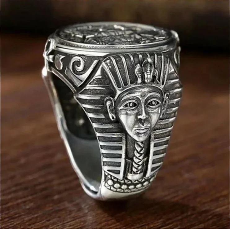 In 2024, fashionable, affordable, Horus Anubis wanderer, versatile, men's, women's, jewelry, gifts, love, charming rings