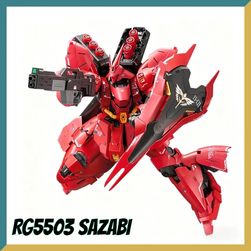 Four Seas Model RG5503 1/144 SAZABI with Water Sticker Figures