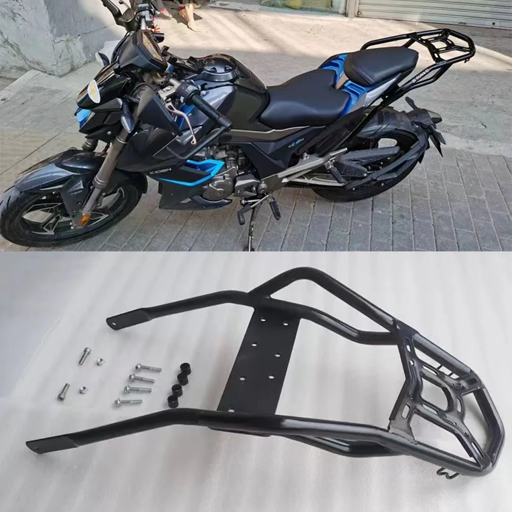 Motorcycle Rear Seat Luggage Rack Passenger Handle Grip Back Seat Backrest For Zontes U 125 / U1 125 / U 155 / U1 155