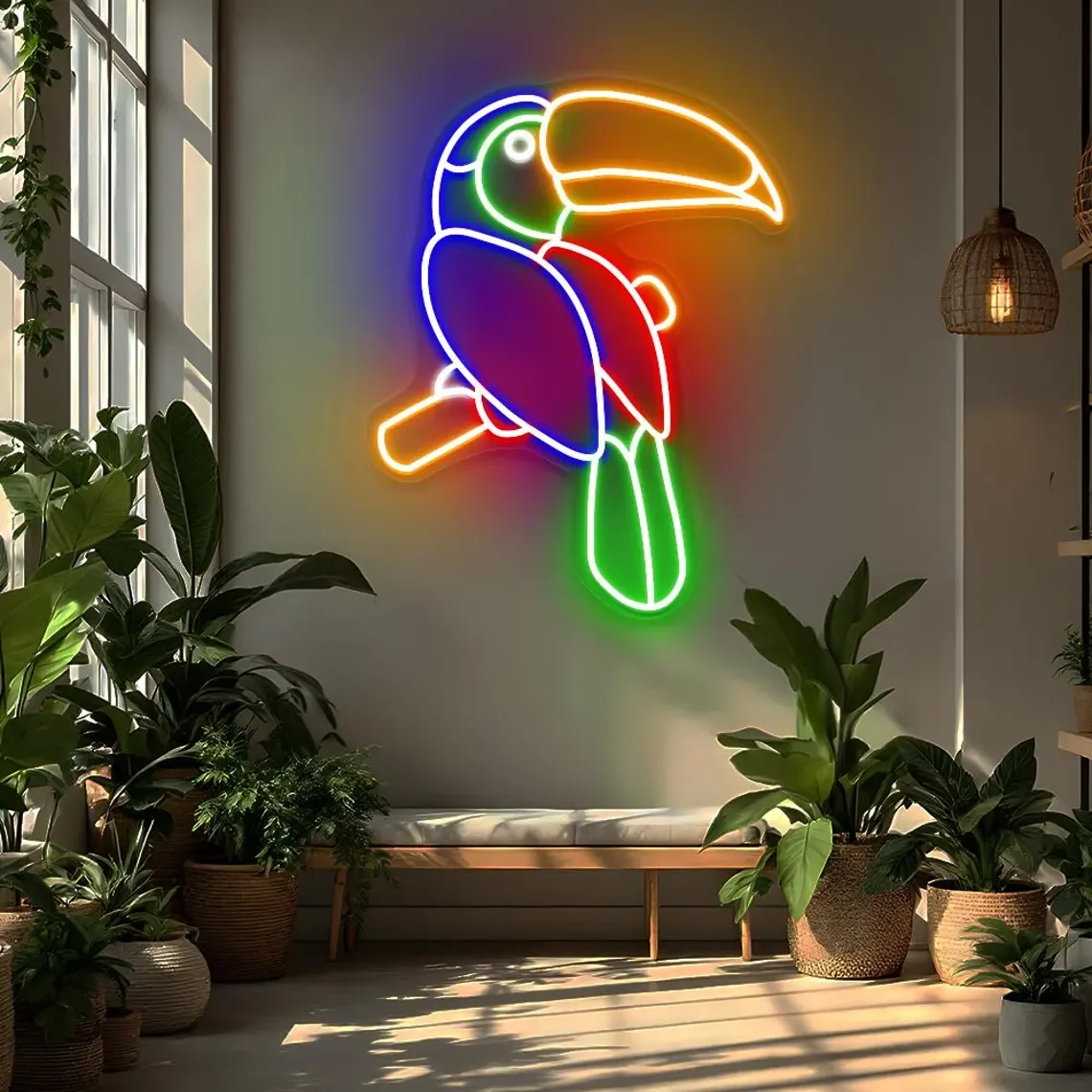 Toucan Neon Schild Toucan Bird – Coffee Tea Neon Sign Bewertung und Preis