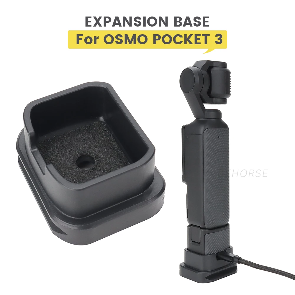 DJI Osmo Pocket 3 데스크탑 스탠드 홀더용 지지 베이스 DJI Pocket 3 액세서리용 핸드헬드 짐벌 카메라 어댑터 38mm