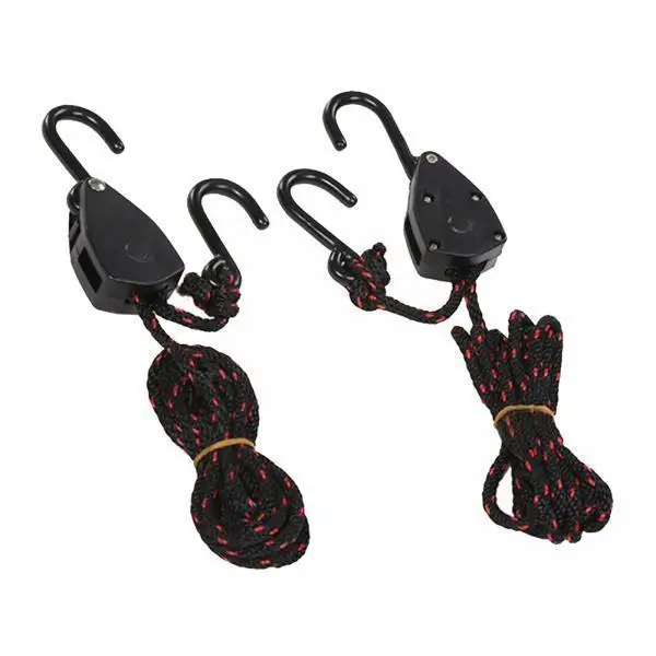 5x Rope Strength Equipment Capacity Tying Kit for Car Canoe Boats